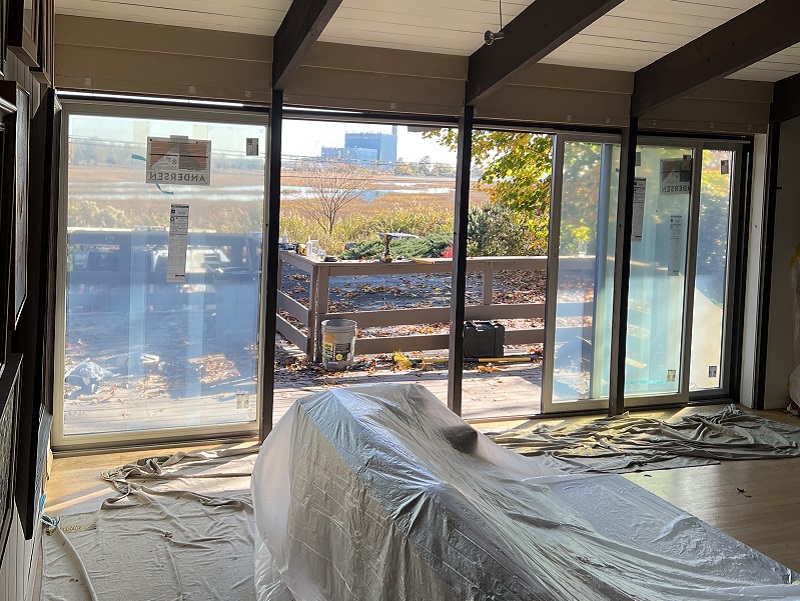 Andersen 4 panel patio door